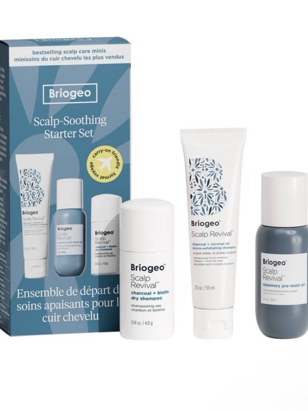 Briogeo Scalp-Soothing Starter Set - Blue